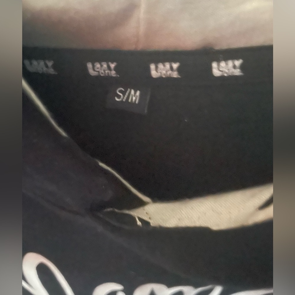 Lazy One Black Mama Bear Hoodie S/M - Picture 3 of 6